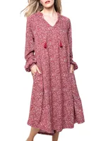 Paisley Garbo Nightgown