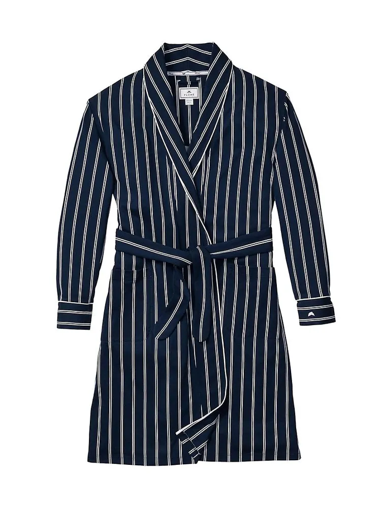 Grant Pinstripe Robe