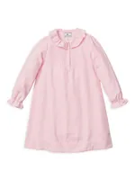 Baby Girl, Little Girl's & Flannel Victoria Nightgown