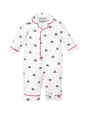 Baby's Holiday Journey Pajama Coveralls