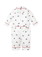 Baby's Holiday Journey Pajama Coveralls