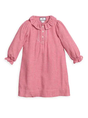 Baby's, Little Girl's & Victoria Mini Gingham Nightgown