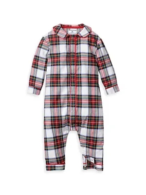 Baby Boy's Cambridge Balmoral Plaid Romper