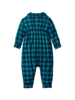 Baby Boy's Cambridge Highland Plaid Romper