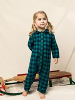 Baby Boy's Cambridge Highland Plaid Romper