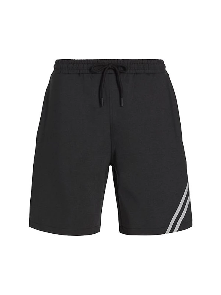 Slim-Fit Striped Racing Shorts