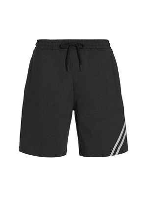 Slim-Fit Striped Racing Shorts