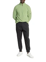 Slim-Fit Heathered Knit Sweatpants