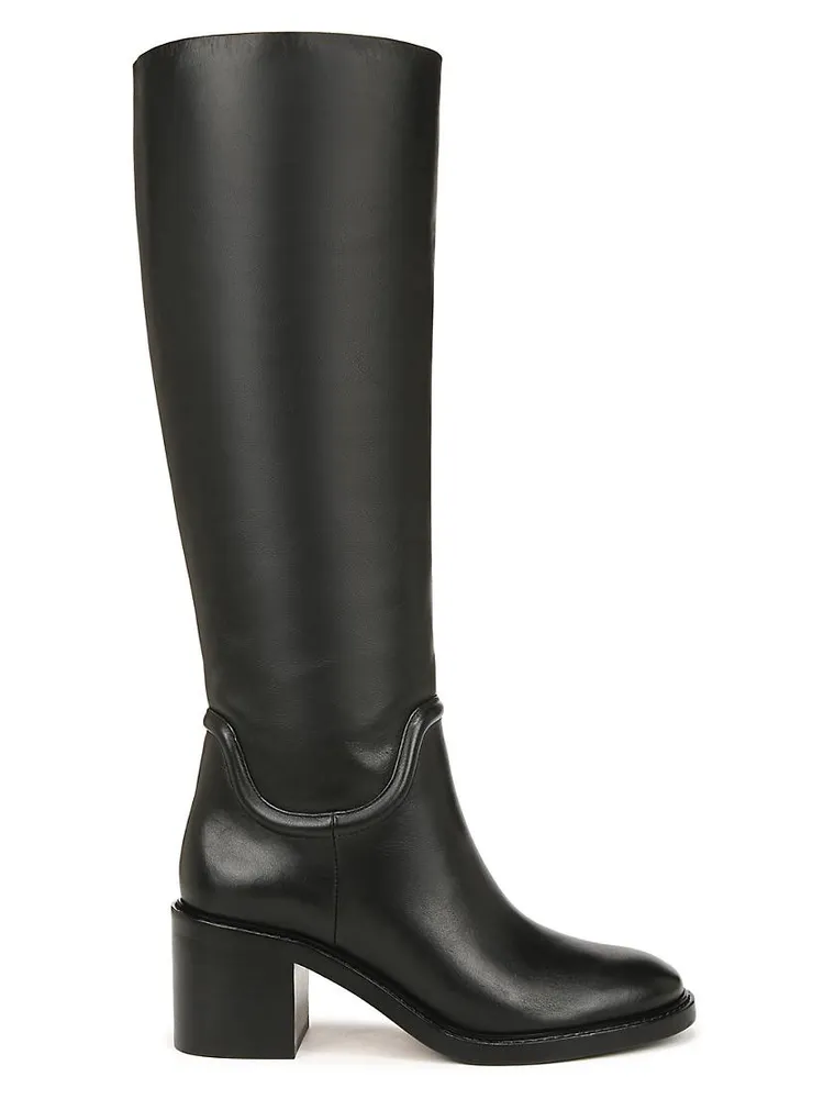 Fabian 65MM Leather Knee-High Boots