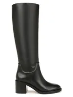 Fabian 65MM Leather Knee-High Boots