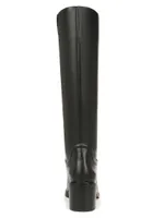 Fabian 65MM Leather Knee-High Boots