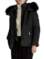 Robyn Faux-Fur-Trimmed Jacket