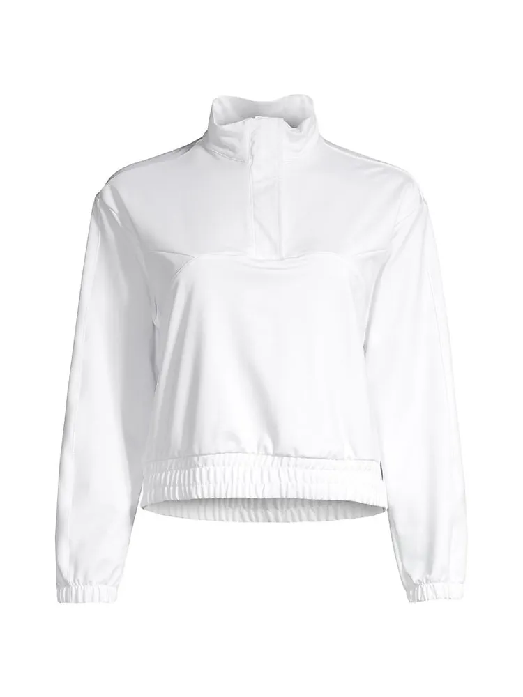 Core Long-Sleeve Crop Shirt