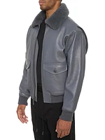 G1 Leather Bomber Jacket