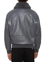 G1 Leather Bomber Jacket