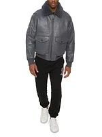 G1 Leather Bomber Jacket