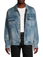 Oversized-Fit Denim Jacket