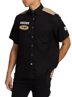 Mechanic Button-Front Shirt