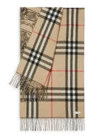 Archive Knight Sketch Cashmere Scarf