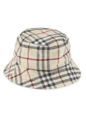 Tartan Cotton Bucket Hat