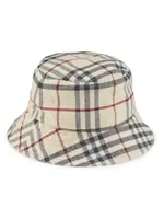 Tartan Cotton Bucket Hat