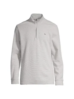 Saltwater Quarter-Zip Sweater