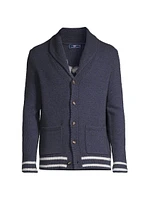 Varsity Shawl Cardigan