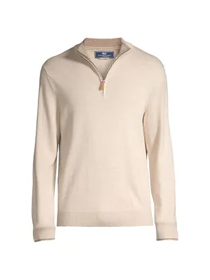 Boathouse Tipping Quarter-Zip Sweater