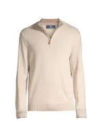 Boathouse Tipping Quarter-Zip Sweater