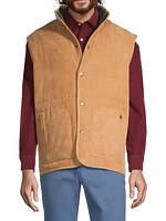 Corduroy Puffer Vest