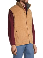 Corduroy Puffer Vest