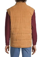 Corduroy Puffer Vest