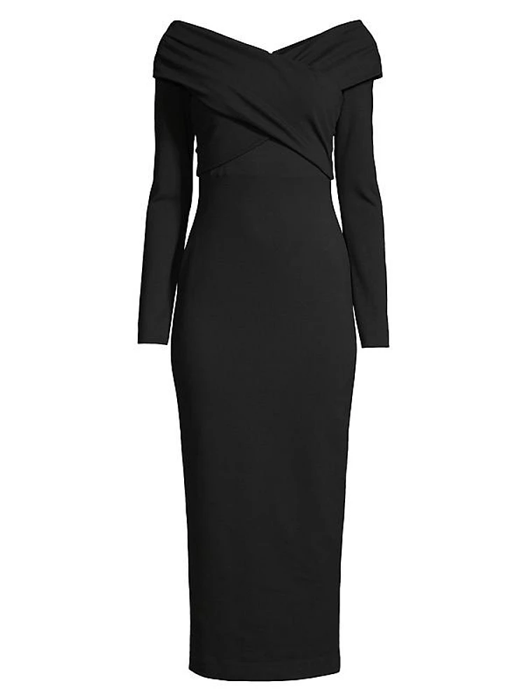 Milano Jersey Midi Dress