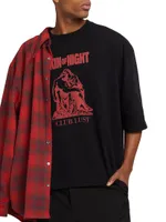 Skin Of Night Buffalo Oversized T-Shirt