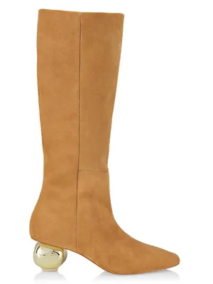 Zuri Suede Knee-High Boots