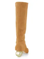 Zuri Suede Knee-High Boots