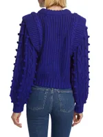 Textured Braided Sweater