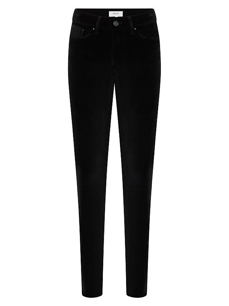 Lux Velvet Skinny Pants