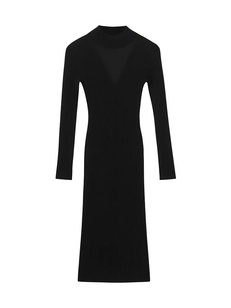 Sabrina Turtleneck Midi-Dress