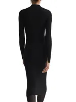 Sabrina Turtleneck Midi-Dress