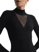 Sabrina Turtleneck Midi-Dress