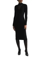 Sabrina Turtleneck Midi-Dress