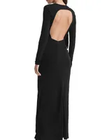 Savannah Bow Shoulder Maxi Dress