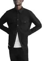 Icon Wool-Blend Shirt Jacket