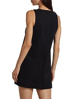 Précis Sleeveless Shift Minidress