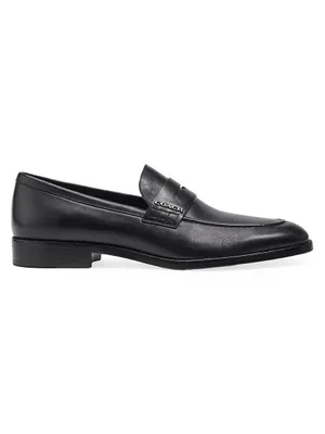 Declan Leather Penny Loafers