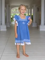 Little Girl's & Serena Tassel Dress