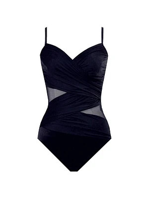 DDD Mystify Mesh Insets One-Piece Swimsuit