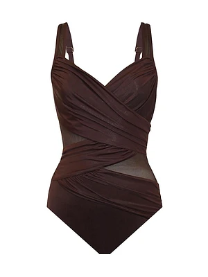 Network One-Piece Swimsuit