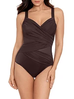 Network One-Piece Swimsuit